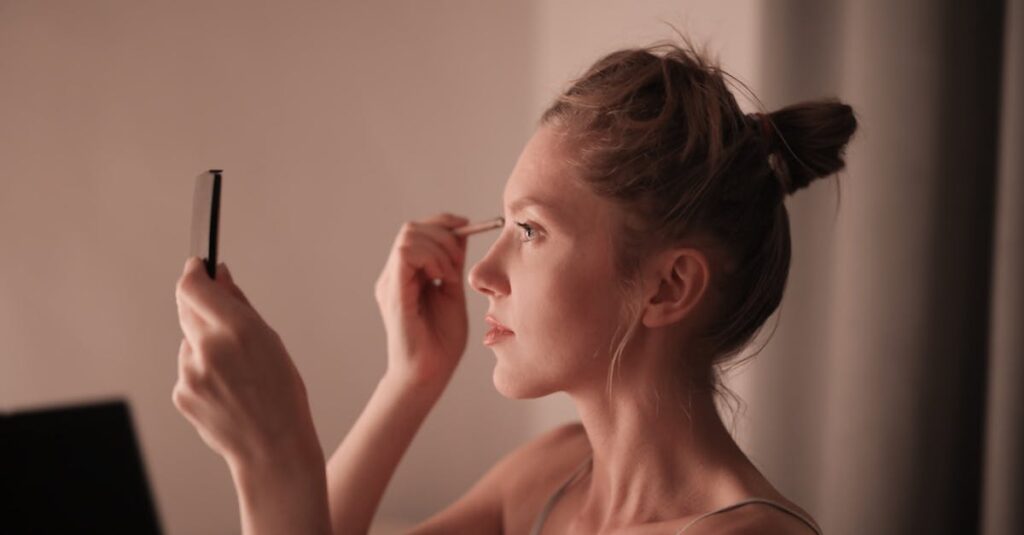 夜のスキンケアで肌を修復するためのステップを示す図解