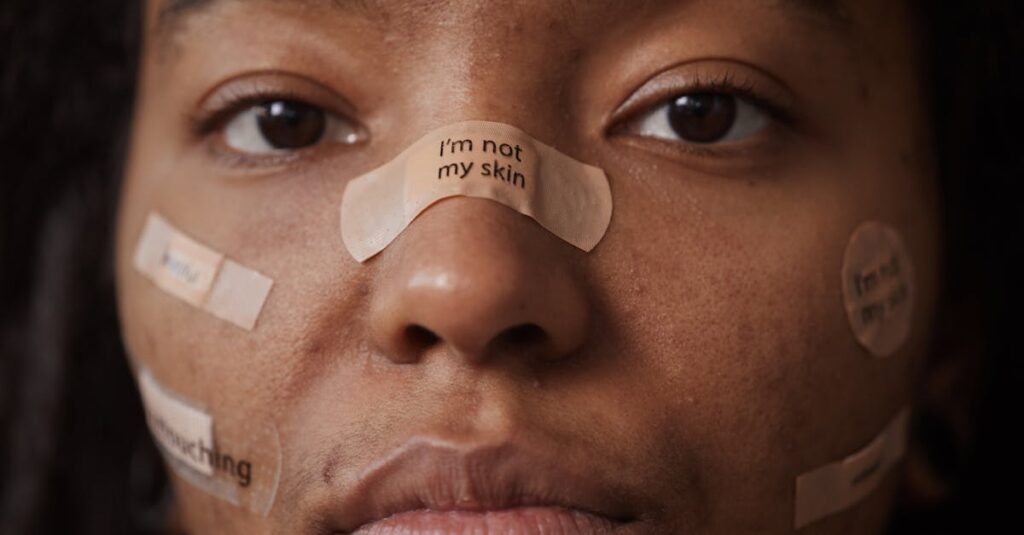 ホルモンバランスが皮脂分泌に影響し大人ニキビを悪化させる仕組みの図