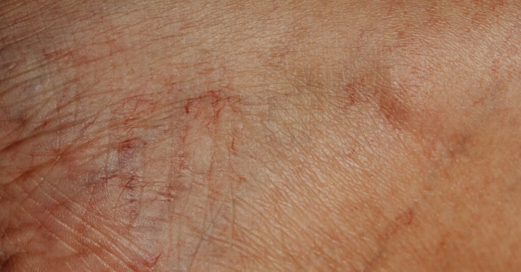 加齢によって遅くなる肌のターンオーバー周期を示すイメージ