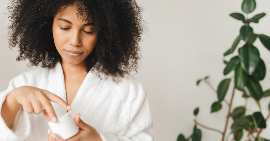 夜のスキンケアの理想的な順番とタイミングを示すチャート