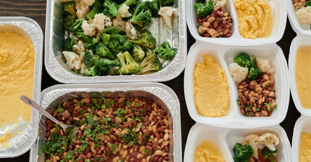 正月太りを戻すために計画的な1週間の食事プログラムを実践しているイメージ