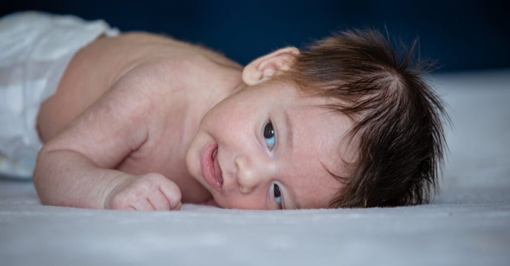 BELLUMOREを1週間使った男性の肌の変化を示すビフォーアフター