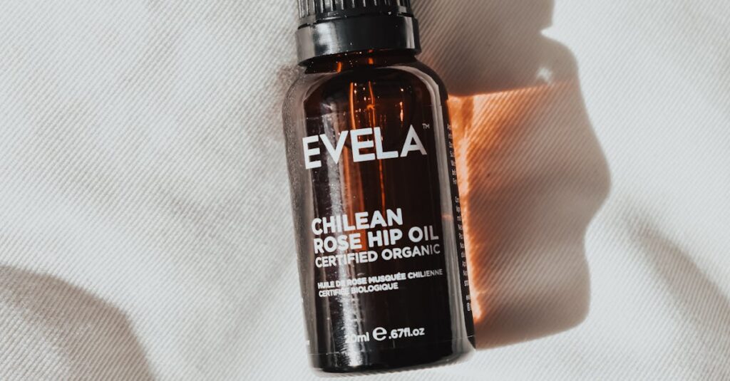 安全性の高い成分処方が記載されたスキンケア商品のラベル