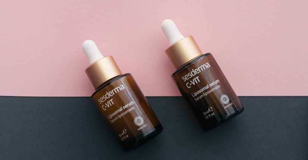 ディセンシアの美容液のアップ。バリア機能サポートを強調する成分表示