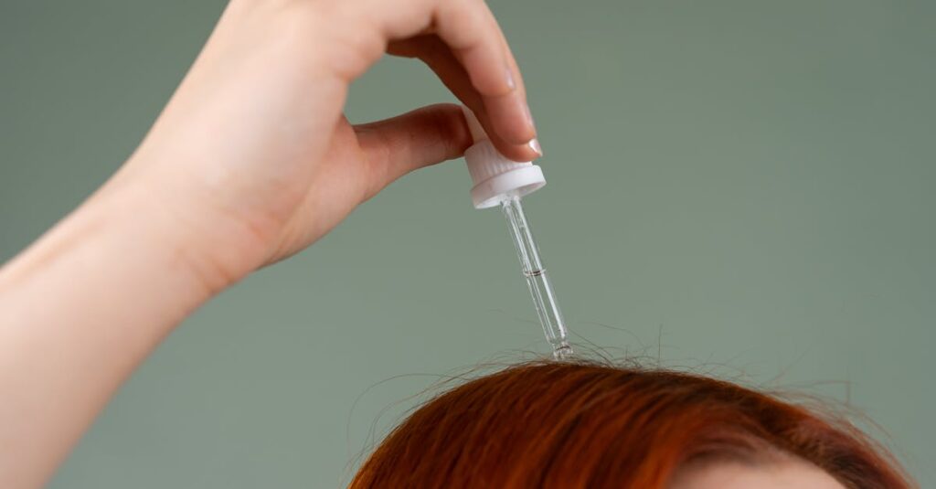 皮脂バランスを整え健康な頭皮環境を維持するイメージ