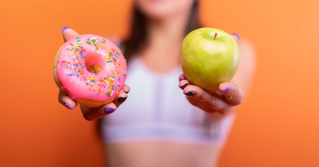 自己流ダイエットで結果が出ず悩む女性がマルコ体験で前向きになるシーン