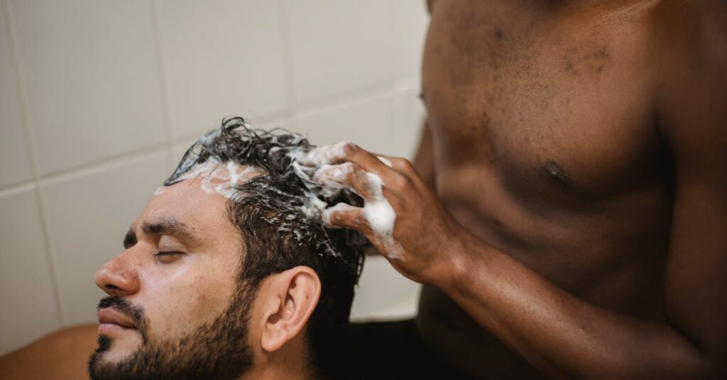 優しく洗いながらしっかり汚れを落とすイメージ画像