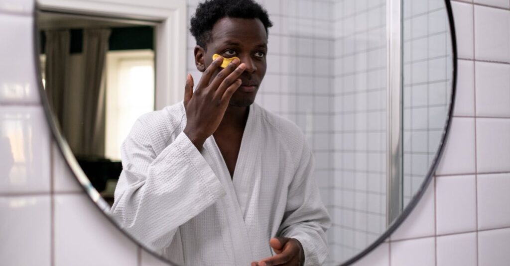 BELLUMOREのデメリットを考える男性のイメージイラスト