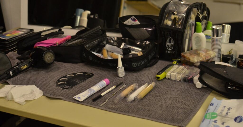 ファンケルのアクネケアたっぷりおためしキットの開封時の様子