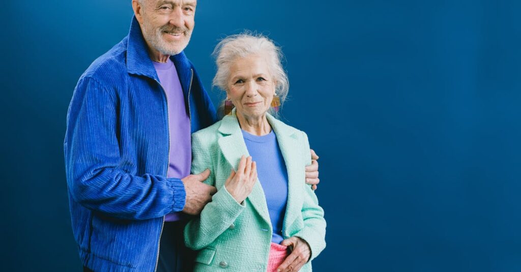 NMNサプリで若々しさを取り戻した男女が笑顔で過ごすイメージ