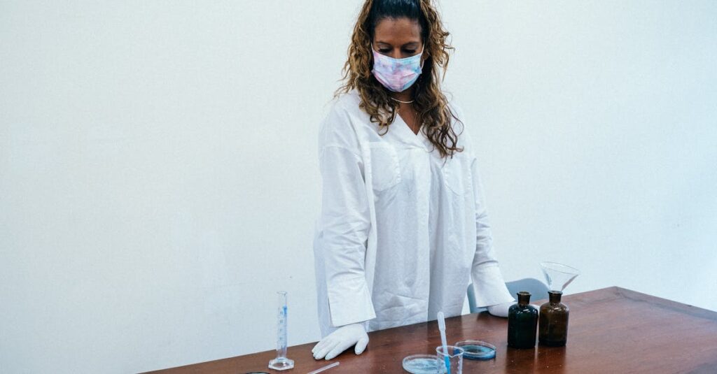 DECENCIAの企業理念と研究体制を示すラボの雰囲気が伝わる画像