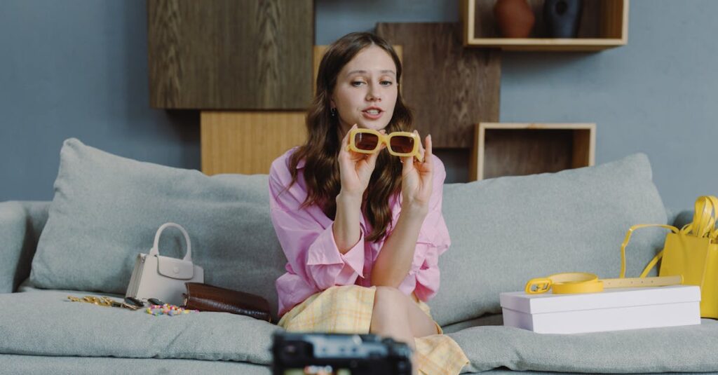 SNSや口コミサイトでリゼクリニックの評判を調べる女性のイメージ画像