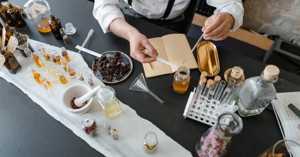 ファンケルのアクネケア化粧液（医薬部外品）のボトルとテクスチャ